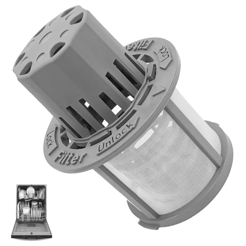 WD12X25995 Dishwasher Ultra Fine Filter and Basket Assembly Compatible With General Electric Hotpoint Haier dishwashers Replaces PS16217023 AP6989426