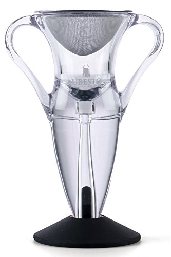 Angel Deluxe Wine Aerator with Base, Wine Filter and Pouch, Classic Wine Decanter Aerator, Wine Aerator Christmas Gift for Wine lovers
