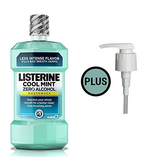 Listerine Pump for 1.5 or 1 Liter Bottles 2 Pumps Bathroom Accessories