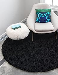 Unique Loom Solid Shag Collection Area Rug