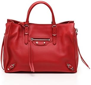 Amazon バレンシアガ Balenciaga ペーパー Papier A6 Zip Around トートバッグ レザー 赤 2way 中古 Balenciaga バレンシアガ トートバッグ