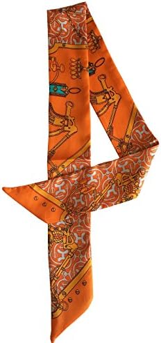 Blyyasgi Silk Scarf for Handle Bags Decoration Ribbon Hair Band Women's Band Taping Bandeaus Pony Scarf Multifunction Decoraction Use (05)