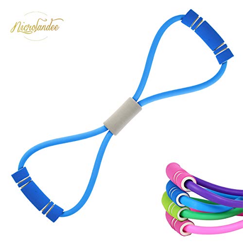 NICROLANDEE-Pulling-Exercise-Rope-8-Shaped-Fitness-Pulling-Rope-Yoga-Elastic-Rubber-Tension-Band-for-Fitness-Equipment-Supplies-4-Pcs