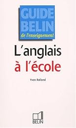 L' anglais à l'école