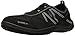 Speedo mens Seaside Lace Up 5.0 Athletic Water Shoe, Black/Black, 12 US