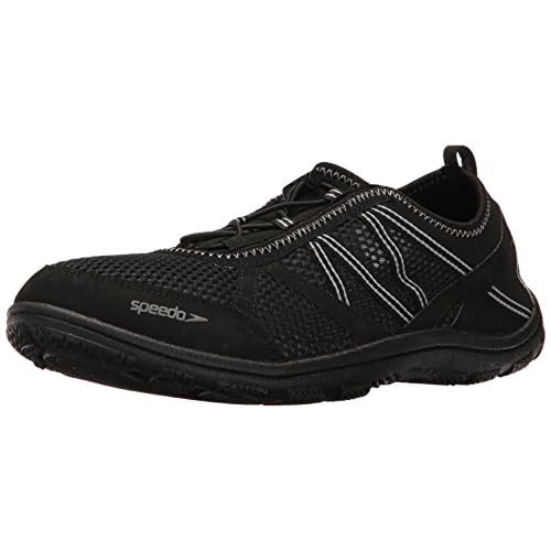 speedo men's seaside lace 5.0 athletic water shoe