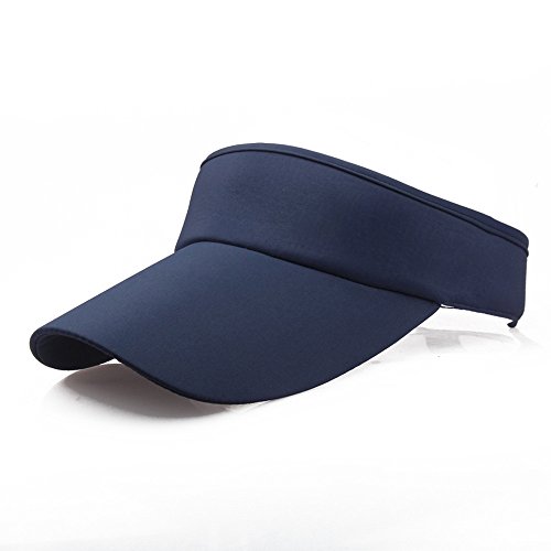 MIS1950s 2019 New Sun Visor Caps for Men Women Classic Sports Tennis Golf Running Hat Classic Adjustable Cap (G)