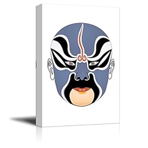 Chinese Peking Opera Makeup Traditional Face Changing Mask...