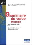 Grammaire du verbe français by 