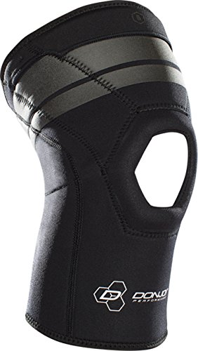 UPC 888912066938, DonJoy Performance ANAFORM 4mm Open Patella Knee Brace Sleeve, Black, Large