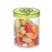 Vacucraft Airtight Food Storage Containers, 4 Pack, BPA Free Plastic, with Lids and Pump