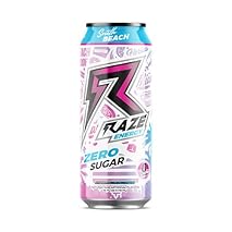 RAZE Zero Sugar Energy Drink, 300mg Caffeine, Zero Calories, Sugar Free Energy Drink, Performance and Hydration (South…