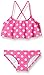 Kanu Surf Girls' Suzie Polka Dot Flounce Bikini Swimsuit