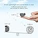 Mini Invisible Wireless Earbud, FANZY in-Ear Bluetooth Headphones with Mic, Hands-Free & Noise Canceling Wireless Earpiece for Car Running Music (Black)