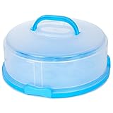 Plastic Cake Carrier Cover Container + Cupcake