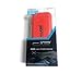 DE 5,200mah 2.1A Powerbank - Portable Smartphone/Power bank Battery Charger with Flashlight - Red Base Black Trim (In Retail Packaging)
