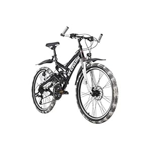 KS Cycling Kinder-Mountainbike ATB Fully 24“ Crusher RH 42 cm