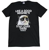 Grumpy Cat Good Neighbor Adult T-shirt