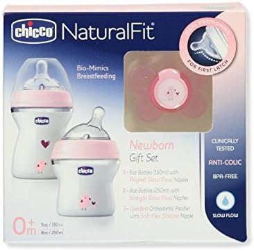 chicco naturalfit glass baby bottle 2 pack