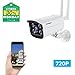 FREDI Wireless Security Camera,720p WiFi Wireless IP Security Bullet Camera(Weatherproof)