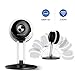 Security Camera,1080P HD WiFi Smart Home 5V 1A DC Power Supply,2.4Ghz Indoor Surveillance System,Night Vision,2-Way Audio and MicroSD Slot for Pet/Baby/Nanny/Office Monitor with iOS, Android App