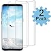 [2PACK] Galaxy S8 Clear Screen Protector,[Case Friendly][Anti-Fingerprint] Tempered Glass Screen Protector Compatible with Samsung Galaxy S8