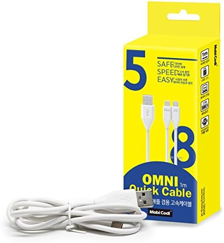 omni 2 in 1 Universal Android and Apple Ios 58pin cable for fast charge and data transfer