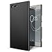 SLEO Sony Xperia XZ Premium Case - Rubberized Hard PC Back Case Cover for Sony Xperia XZ Premium Phone - Black