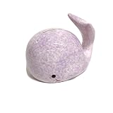 Child to Cherish Mini Ceramic Whale Piggy Bank, Lavender