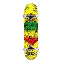 Krown KRRC-52 Zion Lion Rookie Complete Skateboard, 7.5 x 31