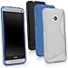 HTC One (M7 2013) Case, BoxWave [DuoSuit] Ultra Durable TPU Case w/ Shock Absorbing Corners for HTC One (M7 2013) - Frosted Clear