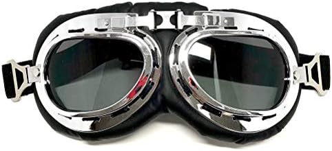 バイク用ゴーグル 透明 折り畳み メンズ サングラス 保護メガネ バイクゴーグル オートバイゴーグル 蔵 レディース Uvカット パンクゴーグル 耐衝撃 スキー用 防風 男女兼用 レトロ 防塵
