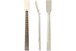 Yinfente Bass Electric Guitar Neck 24Fret 30 inch Canada Maple Guitar Neck With Rosewood Fretboard Paddle Head