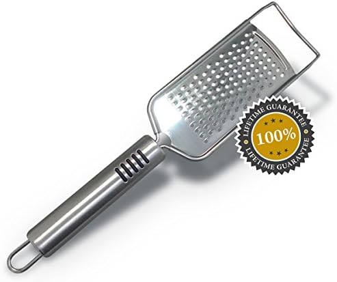 Isabella Dora Coarse Cheese Grater - Stainless Steel Microplane for Vegetable, Ginger