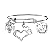 Nurse Bangle Bracelet Gifts - Women Girl Expendable Caduceus Angle Charm Bracelet Nursing Jewelry Nurs Bracelet Christmas Birthday Graduation Gift, Stainless Steel, With Free Gift Box