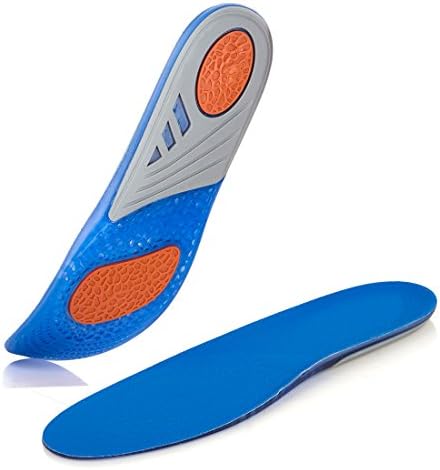 Heeku Best Comfort and Sports Outdoors Massaging Gel Shoe Insoles Inserts for Men and Women in 2017