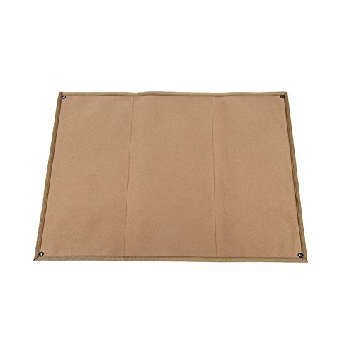 AegisTac Patch Display Board Patch Holder Patch Display Frame Tactical Airsoft Military Patches (Tan)