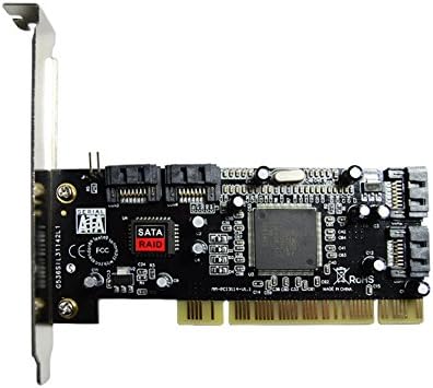 xlpace PCI to 4 Ports SATA Serial ATA RAID Sil3114 3114 Converter Controller I/O Card