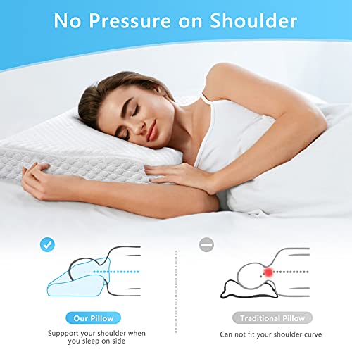 Cervical Pillow for Neck Pain,Coisum Neck Pillows for Pain Relief