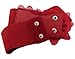 BONAMART Wide Waist Belts For Women Girls Ladies Corset Belt For Dresses Stretch Wide Sweet Flower Elastic Lace Fabric Waistband Cinch Red