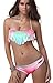 Pandolah Sexy Bikini Swimwear Colorful Fringe Tassels Swimsuits for women