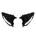 BAOPLAYKIDS Cat Fox Long Fur Ears Hair Clip Headwear Cosplay Halloween Costume(Black&Pink)