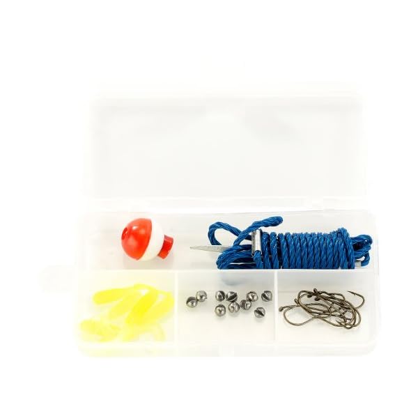 Speeron Angelset: Einsteiger-Angel (150 cm), 31-teiliges Komplettset (Angelset Komplettset, Angelrute, Picknick) – Bild 6