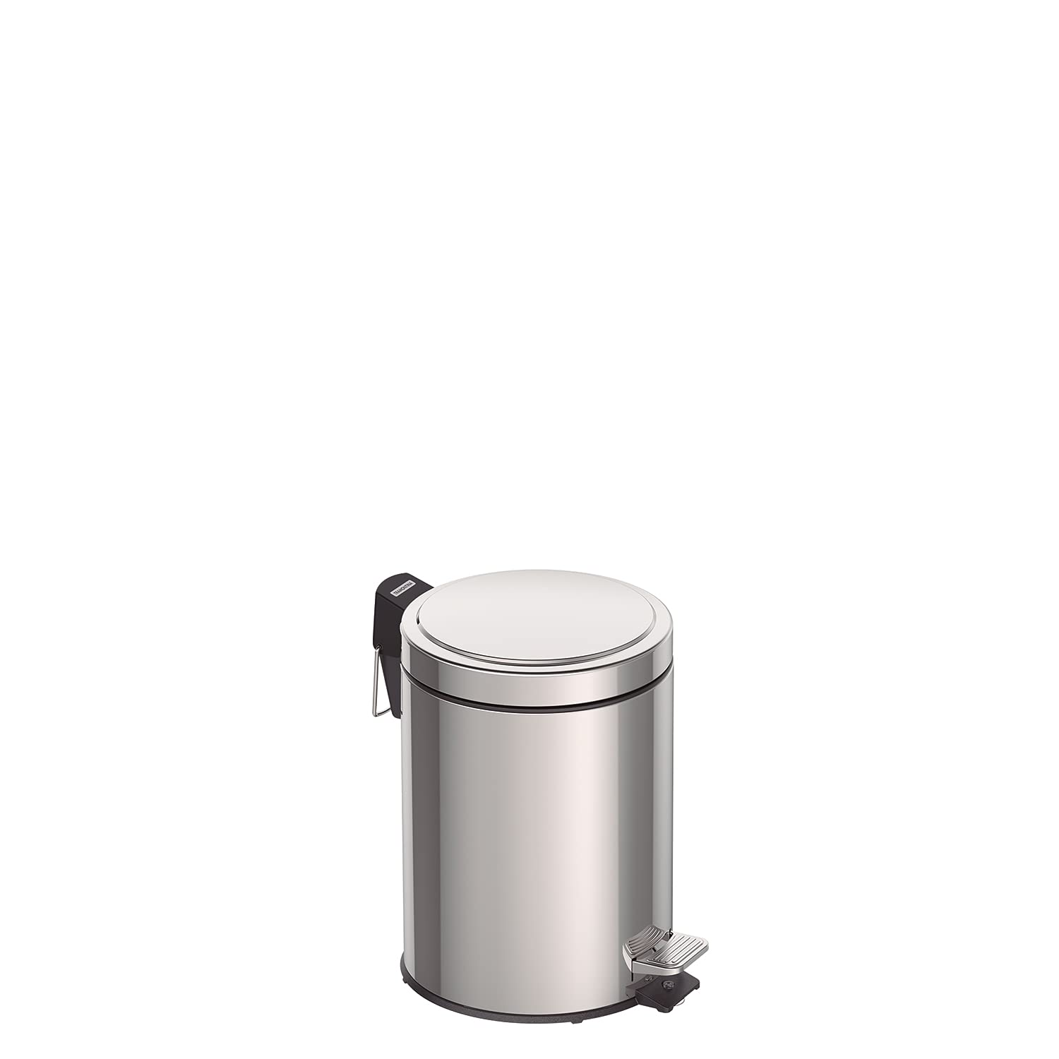 Tramontina 5L Pedal Bin โ Stainless Steel Bathroom Bin with Lid, 20.5 cm Diameter x 29 cm Height, 94538105