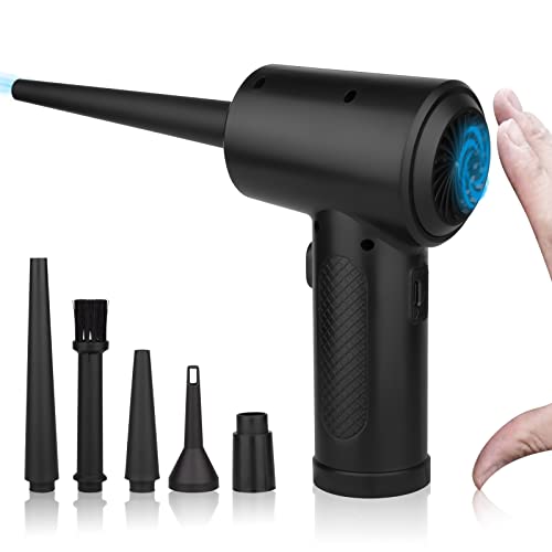 Compressed Air dust Destroyer, 6000mAh Portable Rechargeable Electric