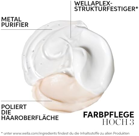 ColorMotion+ Haarkur – Wella Haarmaske für gefärbte Haare – intensive Reparatur & Pflege mit WellaPlex Strukturfestiger für mehr Glanz – 75 ml