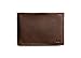 Andar Leather Slim Bifold Wallet - The Ambassador (Dark Brown)