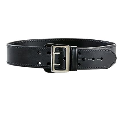 Aker Leather B01 Sam Browne Duty Belt Full Leather Lined 2 1 4