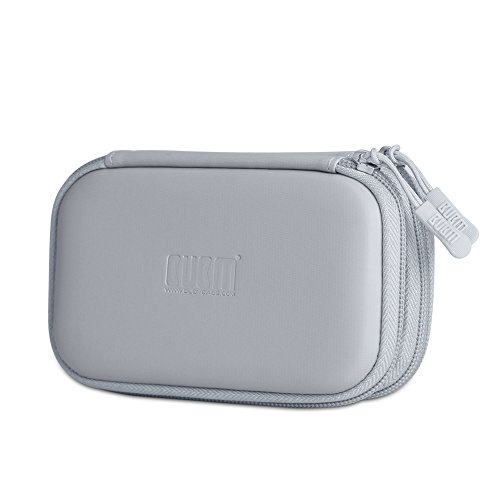 BUBM Digital Storage Bag Electronic Accessories Bag Hard Drive Organizers Earphone Cables USB Flash Drives Travel Case (Gray)
