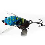 Meidus Top Lot of 4pcs Cicada Fishing Lures Bass Crankbaits 4Cm Float Baits